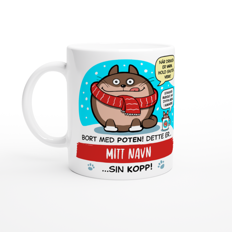 Øisteins Juleblyant - Kopp med eget navn